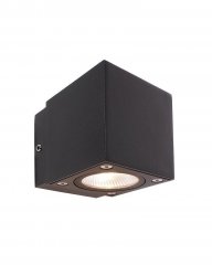 Deko-Light LED Wandaufbauleuchte Cubodo II Single DG Mini 5W 220lm 3000K Dunkelgrau 731029