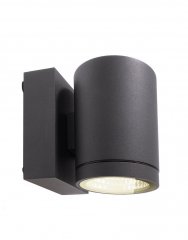 Deko-Light LED Wandaufbauleuchte Mobby II Single 10W 810lm 3000K IP55 Schwarzgrau 731072