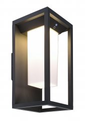 Deko-Light LED Wandaufbauleuchte Samas Solar 2,2W 130lm 3000K IP54 Dunkelgrau 731122
