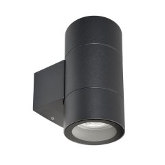 Deko-Light Wandaufbauleuchte Achernar Up and Down 2x GU10 IP65 Schwarz