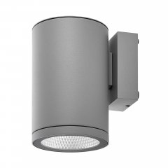 Deko-Light LED Wandaufbauleuchte ShoreLine Pro Round IP65 20W Dimmbar 3000/4000K Hellgrau
