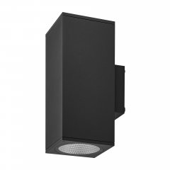 Deko-Light LED Wandaufbauleuchte ShoreLine Pro Square Up+Down 140 IP65 55W 3000/4000K Dunkelgrau