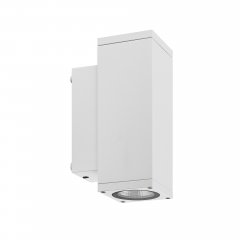 Deko-Light LED Wandaufbauleuchte ShoreLine Pro Square Up+Down 70 IP65 7,5W 3000/4000K wei�