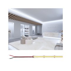Paulmann 76032 Pro LED Strip Silver P150 COB 865 5m 24V 65W 1400lm/m 528LEDs/m 6500K