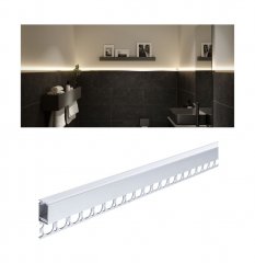 Paulmann 78404 LumiTiles LED Strip Einbauprofil Top 1m Alu eloxiert/Satin