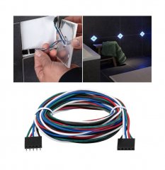 Paulmann 78422 LumiTiles Kabel Square RGBW 1,9m 12V Schwarz Kunststoff