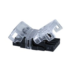 Paulmann 78463 Pro Strip Verbinder Single Color Quick 10mm 15x24,5mm max. 120W Transparent/Schwarz
