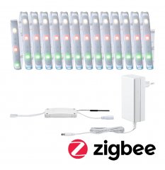 Paulmann 78867 MaxLED 250 LED Strip Smart Home Zigbee 3.0 Basisset 5m RGBW+ beschichtet 22W 200lm/m