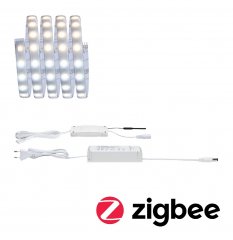 Paulmann 78871 MaxLED 500 LED Strip Smart Home Zigbee 3.0 Basisset 1,5m Tunable White beschichtet 9W