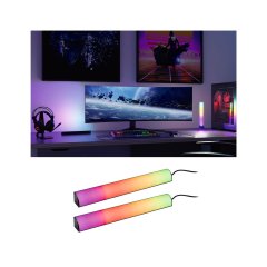 Paulmann 78878 EntertainLED Lightbar Dynamic RGB 2x0,6W 2x24lm RGB
