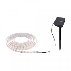 Paulmann 78896 LED Stripe 3m inkl. D�mmerungssensor und Akku 3m IP44 0,3W 48lm 60LEDs/m 2700K