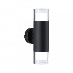 Paulmann 79560 Selection Bathroom Wand-/Deckenleuchte Kame IP44 3000K 2x460lm 230V 2x4W Signalschwar