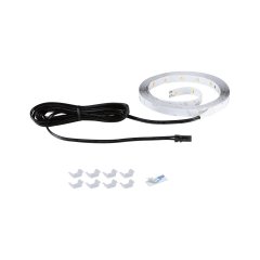 Paulmann 79577 LED Strip Akkustik Paneel Erweiterung Erweiterung 2,4m 3000K Schwarz