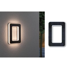 Paulmann 79851 Solar LED Hausnummernleuchte inkl. wechselbarer Akku Nummer 0 IP44 3000K 6lm Schwarz