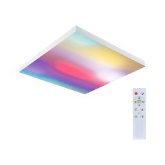 Paulmann 79905 LED Panel Velora Rainbow dynamicRGBW eckig 450x450mm 19W 1690lm RGB+ Wei� dimmbar