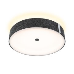 Paulmann 79986 LED Deckenleuchte 3-Step-Dim Malika 2700K 2300lm 230V 29W Anthrazit