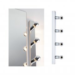 Paulmann 80098 Spiegelleuchte Regula II IP44 E14 230V max. 4x40W dimmbar Chrom