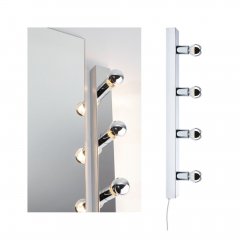 Paulmann 80100 Spiegelleuchte Regula II E14 230V max. 4x40W dimmbar Chrom