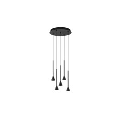 Nova Luce NET LED Pendelleuchte Schwarz 27W 3000K 1312lm IP20 dimmbar