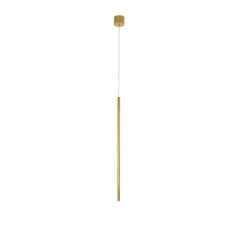 Nova Luce Elettra Pendelleuchte LED 5W Messing-Gold Aluminium 3000K h�henverstellbar