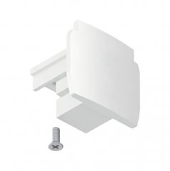 Paulmann 91383 ProRail3 Verbinder Endkappe 1er-Set 35x31,5mm Wei�