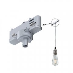 Paulmann 91385 ProRail3 Pendeladapter Universal max. 1150W 230V Silber