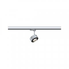 Paulmann 91388 ProRail3 LED Schienenspot Aldan 539lm 8,5W 3000K dimmbar 230V Silber/Schwarz
