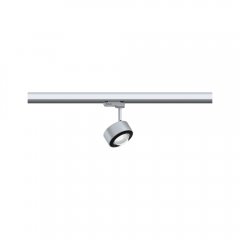 Paulmann 91391 ProRail3 LED Schienenspot Aldan 533,8lm 8W 4000K dimmbar 230V Silber/Schwarz
