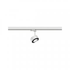 Paulmann 91392 ProRail3 LED Schienenspot Aldan 533,8lm 8W 4000K dimmbar 230V Wei�/Schwarz