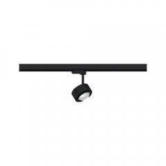 Paulmann 91393 ProRail3 LED Schienenspot Aldan 533,8lm 8W 4000K dimmbar 230V Schwarz/Chrom