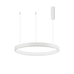 Nova Luce Motif LED Pendelleuchte Wei� dimmbar 80cm