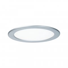 Paulmann 92072 LED Einbaupanel IP44 rund 220mm 16,5W 1150lm 4000K Chrom matt