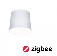 Paulmann 92469 LED Modul Einbauleuchte Smart Home Zigbee 3.0 Base Coin 1er-Set rund 50mm 4,9W 430lm