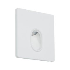 Paulmann 92922 LED Wandeinbauleuchte Wall eckig 78x78mm 1,1W 65lm 230V 2700K Wei�