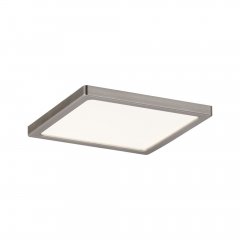 Paulmann 92940 LED Einbaupanel Areo IP44 eckig 120x120mm 6,5W 418lm 3000K Nickel matt dimmbar