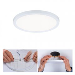 Paulmann 93036 VariFit LED Einbaupanel Areo IP44 rund 175mm 13W 1200lm 4000K Wei�