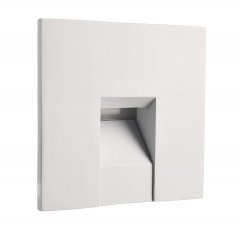 Deko-Light Abdeckung eckig wei� f�r Alwaid 930482