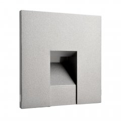 Deko-Light Abdeckung eckig grau f�r Alwaid 930483