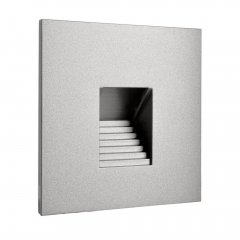Deko-Light Abdeckung eckig grau Stufe f�r Alwaid 930486