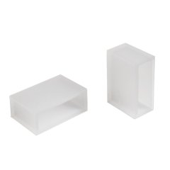 Deko-Light Silikon Endkappen Set 2 St. f�r Sauna / Facade Long Run RGB/RGBW Strip