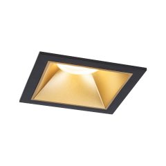 Paulmann 93129 LED Einbauleuchte 3-Step-Dim Cole Coin Basisset IP44 88x88mm 3x6W 3x470lm Schwarz