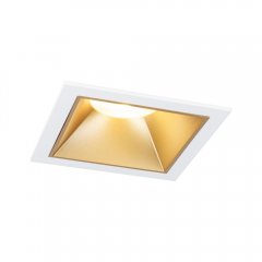 Paulmann 93132 LED Einbauleuchte 3-Step-Dim Cole Coin IP44 88x88mm 6W 470lm 230V dimmbar 2700K Wei�