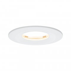 Paulmann 93881 LED Einbauleuchte Nova Plus Coin starr IP65 rund 78mm 6W 470lm dimmbar 2700K Wei�