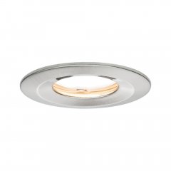 Paulmann 93882 LED Einbauleuchte Nova Plus Coin starr IP65 rund 6W 470lm 230V dimmbar 2700K Eisen
