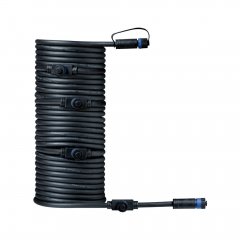 Paulmann 93930 Plug & Shine Kabel 10m 5 Ausg�nge IP68 Schwarz