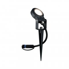 Paulmann 93934 Plug & Shine LED Gartenstrahler Sting Einzelspot IP67 3000K 6,4W Anthrazit