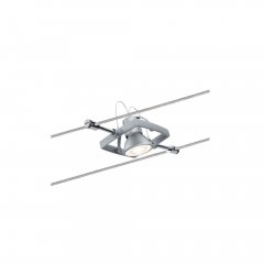 Paulmann 94132 Seilsystem Mac II Einzelspot GU5,3 max. 10W dimmbar 12V Chrom matt