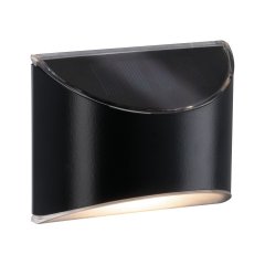 Paulmann 94233 Solar LED Wandleuchte Elliot IP44 3000K 5lm Anthrazit
