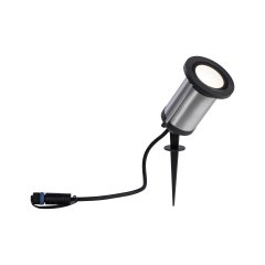 Paulmann 94285 Plug & Shine LED Gartenstrahler Classic Einzelspot IP65 3000K 5,1W Anthrazit