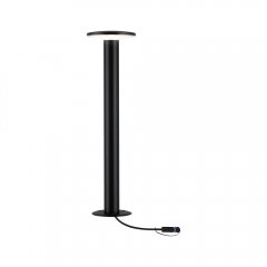 Paulmann 94312 Plug & Shine LED Pollerleuchte Plate Einzelleuchte IP44 3000K 6,1W Anthrazit